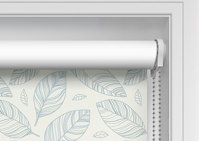 Falling Leaves, Blue - Twist&Fit Roller Blind - Image 11